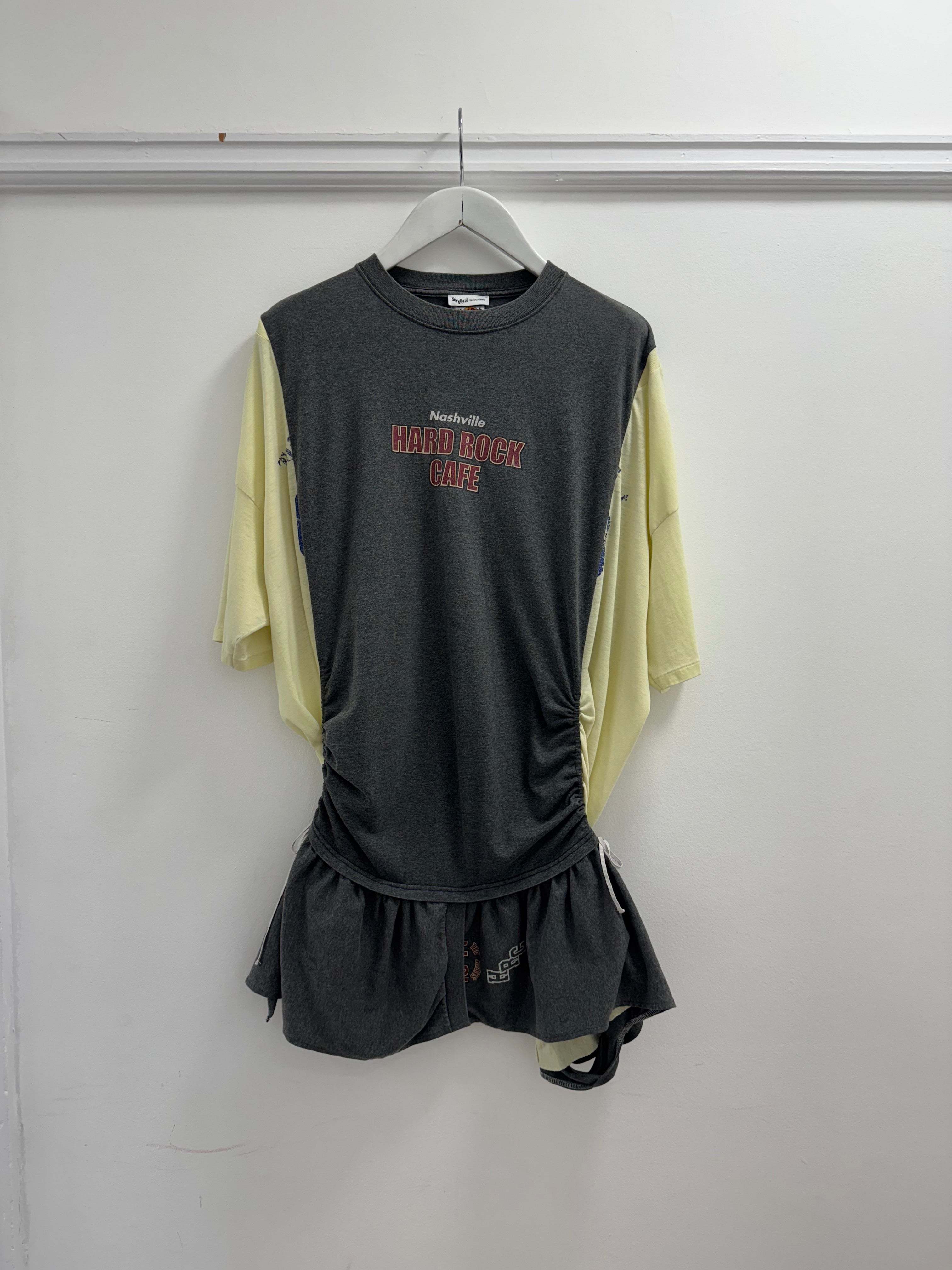 Wave Shirt with Bow (ROCK N YELLOW)