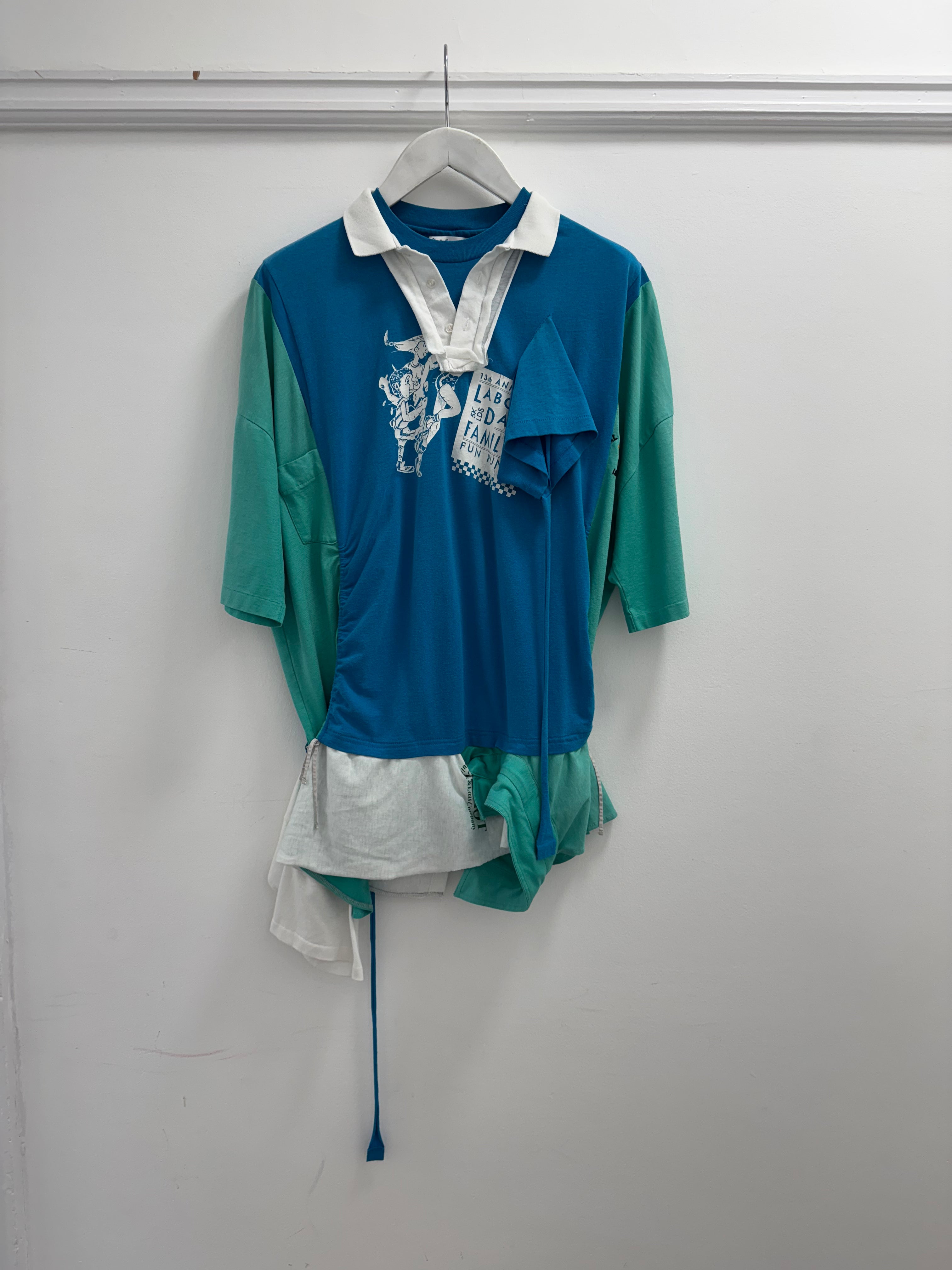 Wave Shirt with Bow (FUN Green)