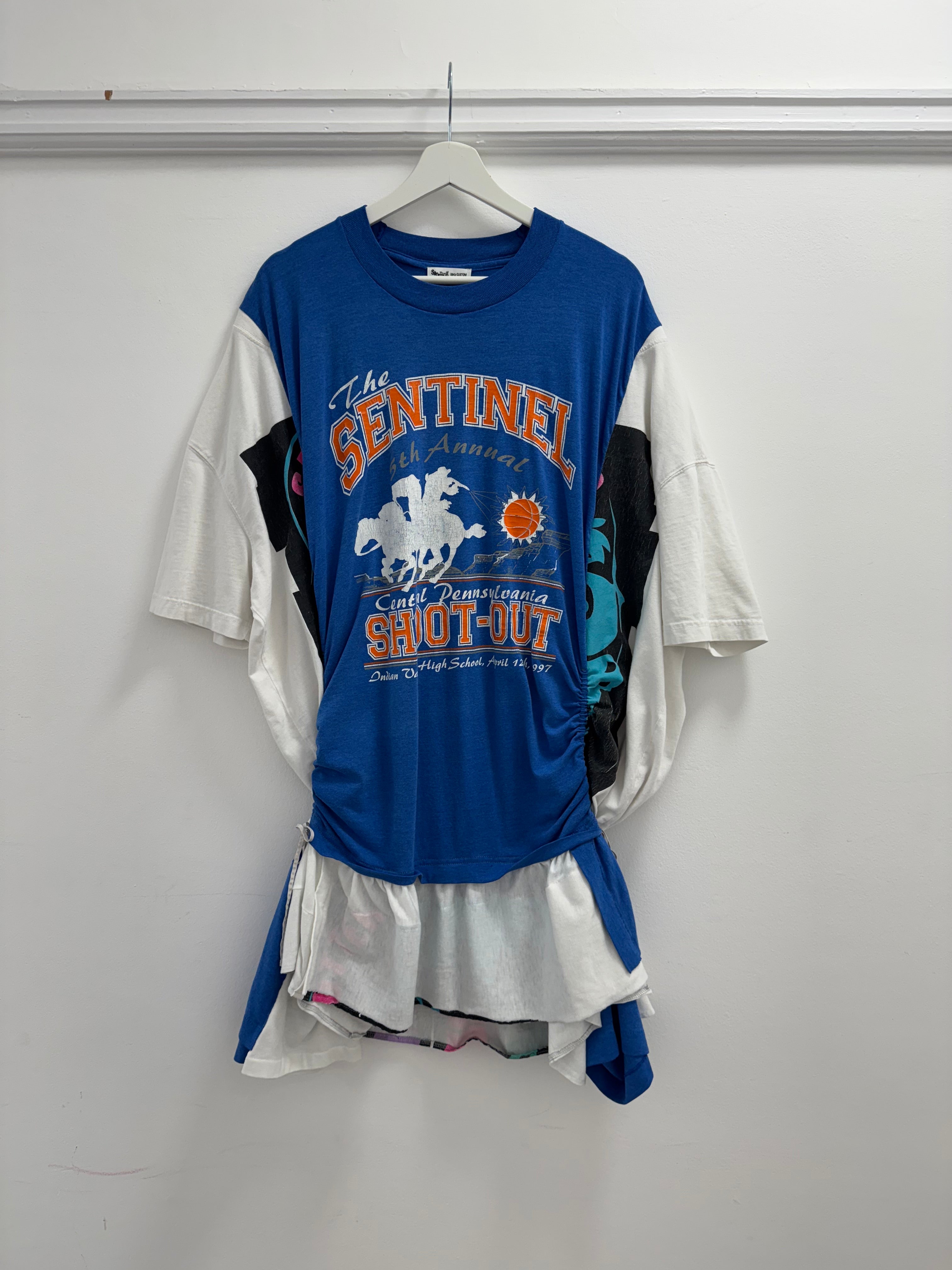 Wave Shirt with Bow (SENTINET Blue)