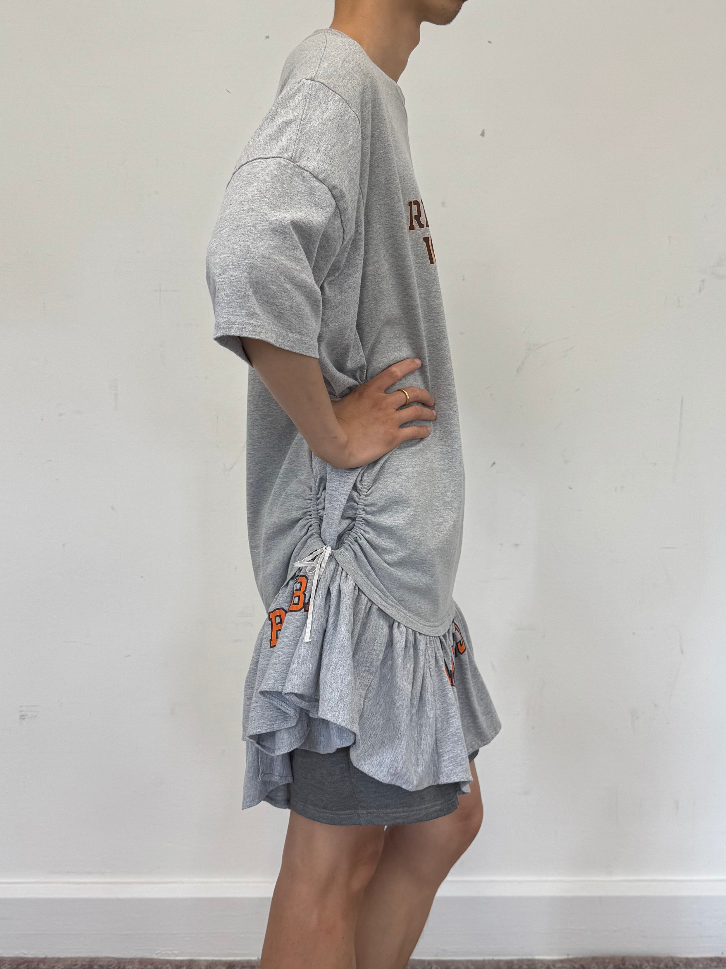 Wave Shirt with Bow (ARIZONA Gray)