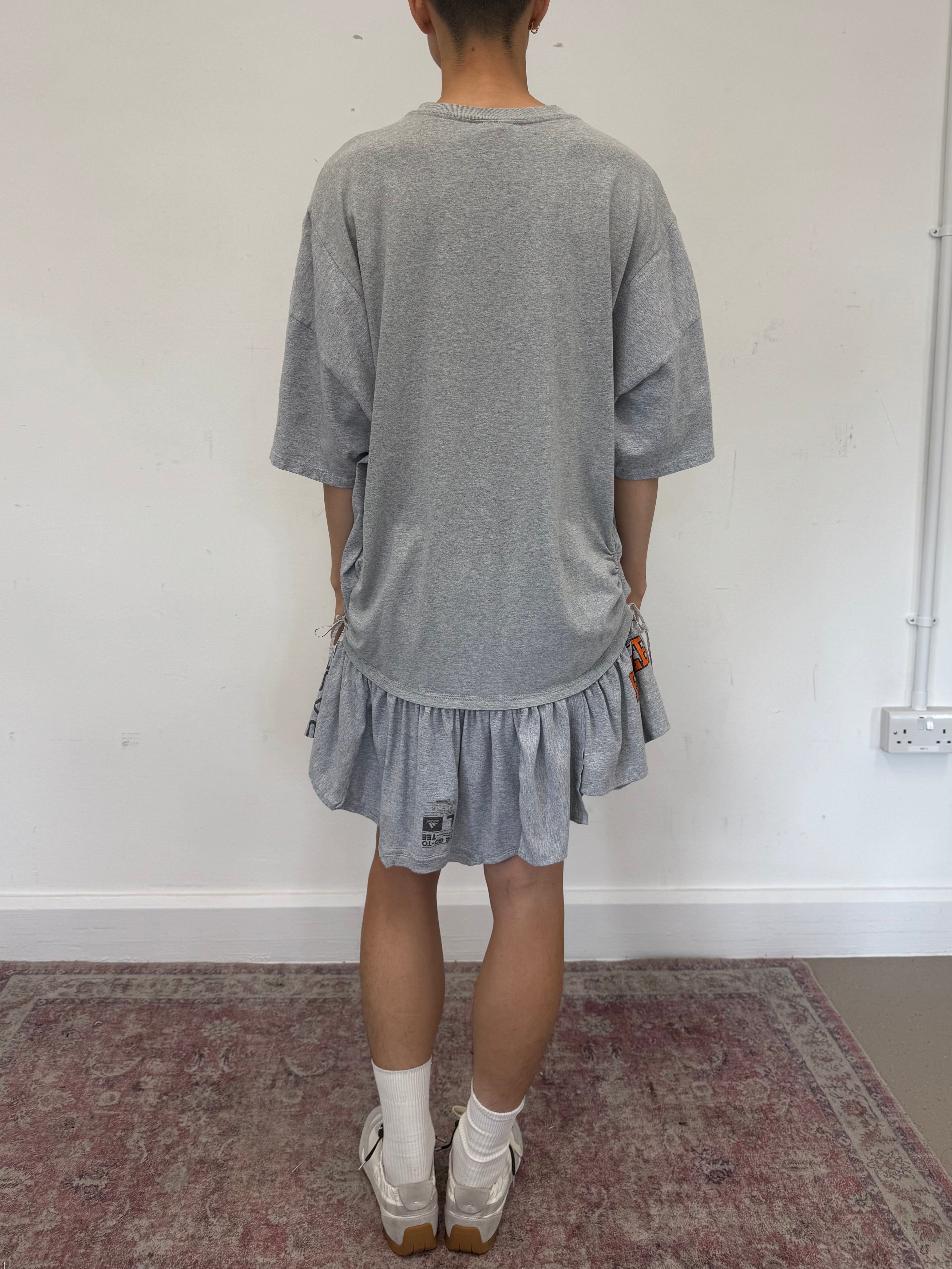 Wave Shirt with Bow (ARIZONA Gray)