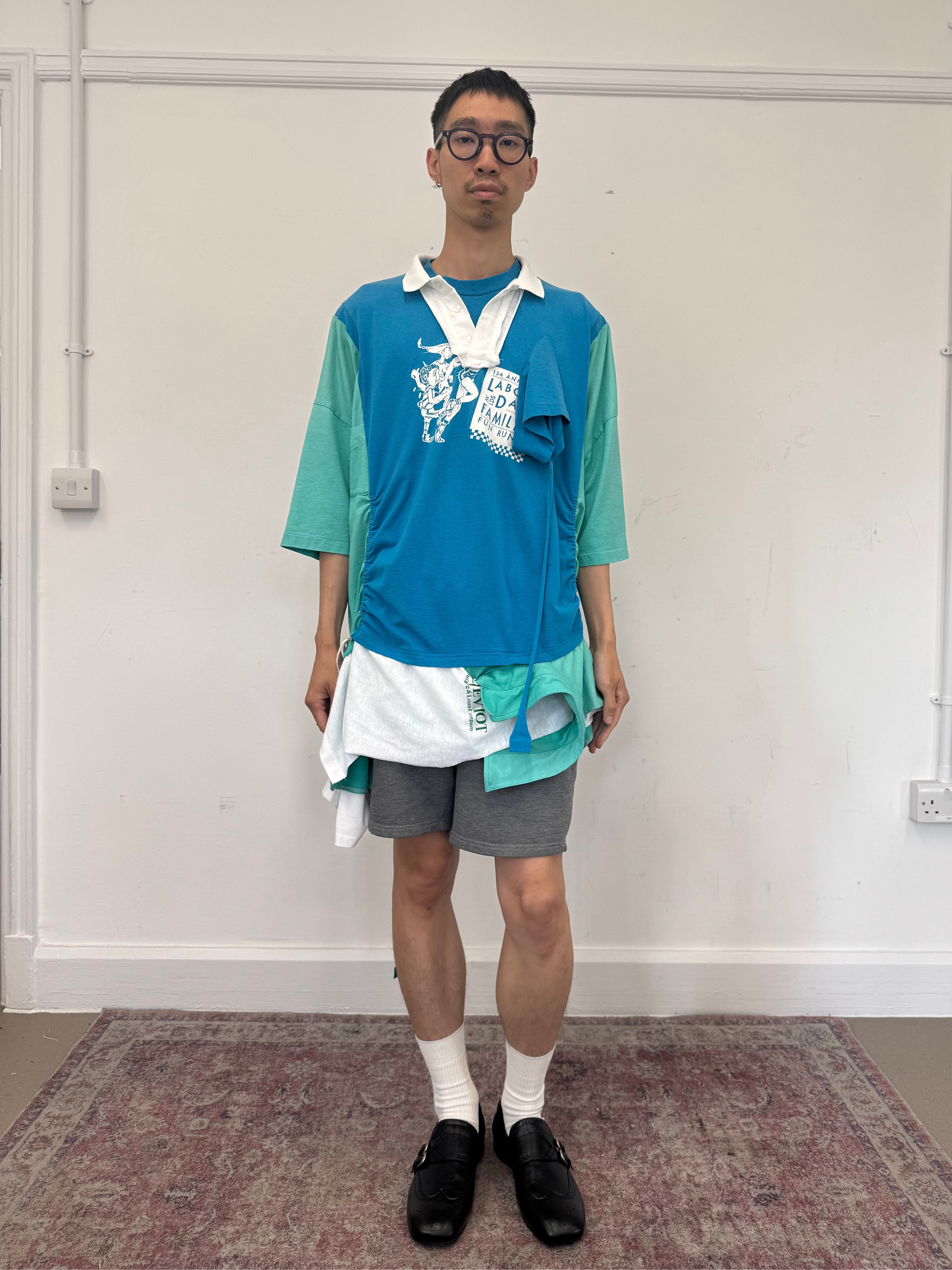 Wave Shirt with Bow (FUN Green)