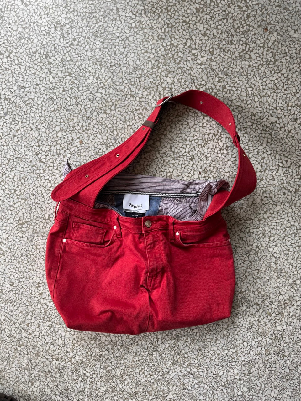 Upcy Trouser Bag (Red)