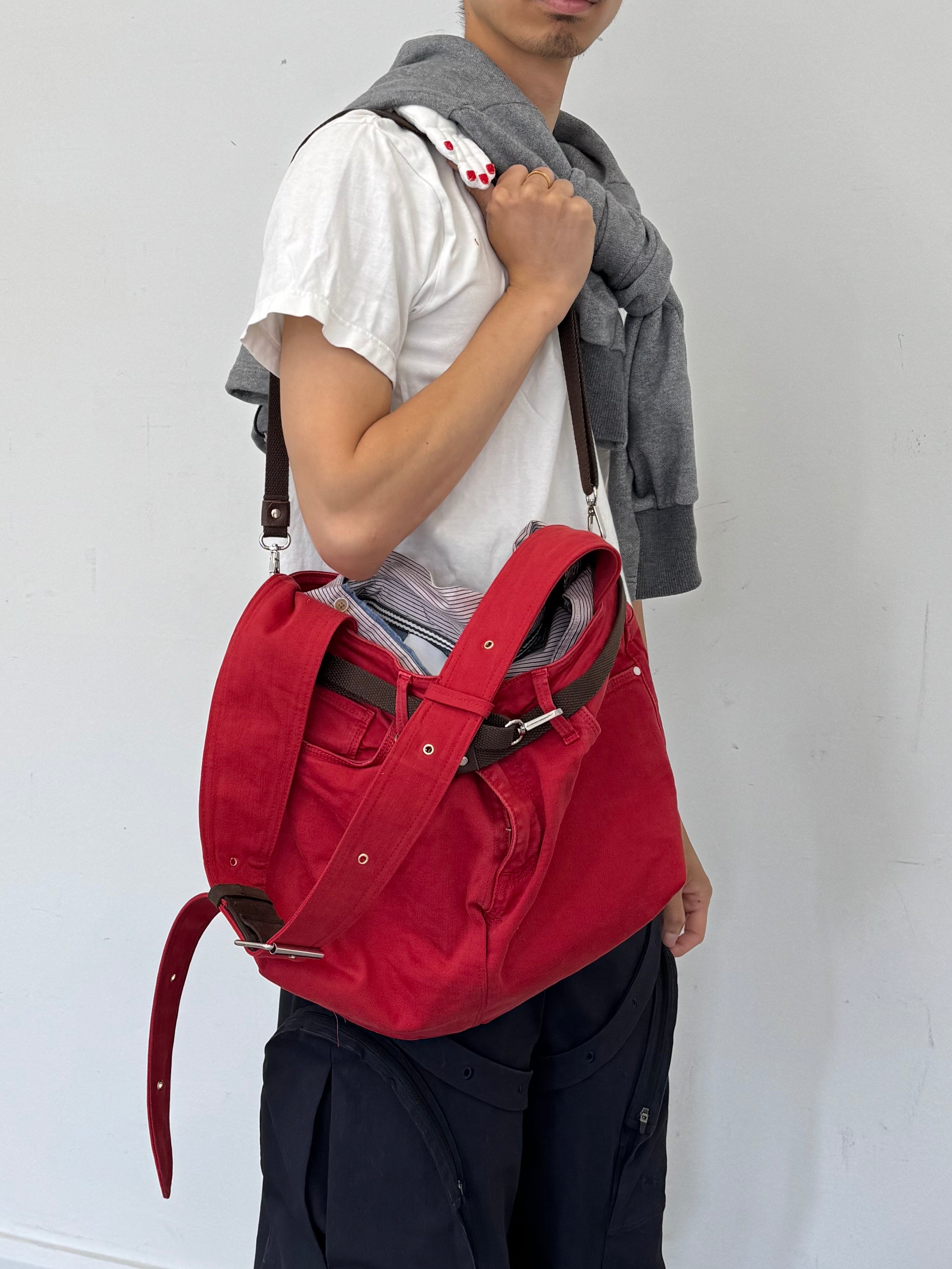 Upcy Trouser Bag (Red)