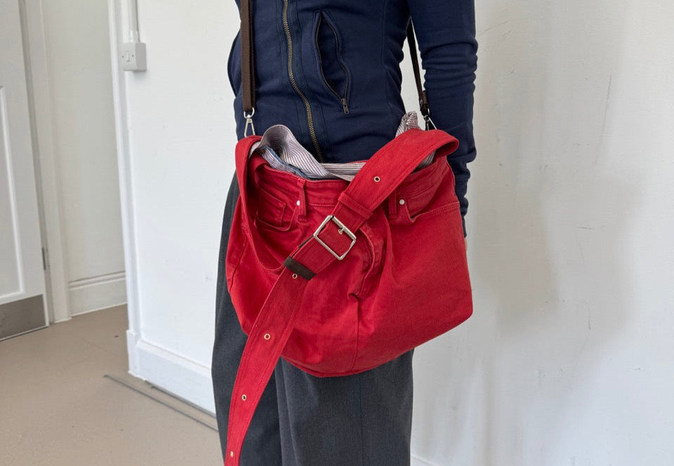 Upcy Trouser Bag (Red)