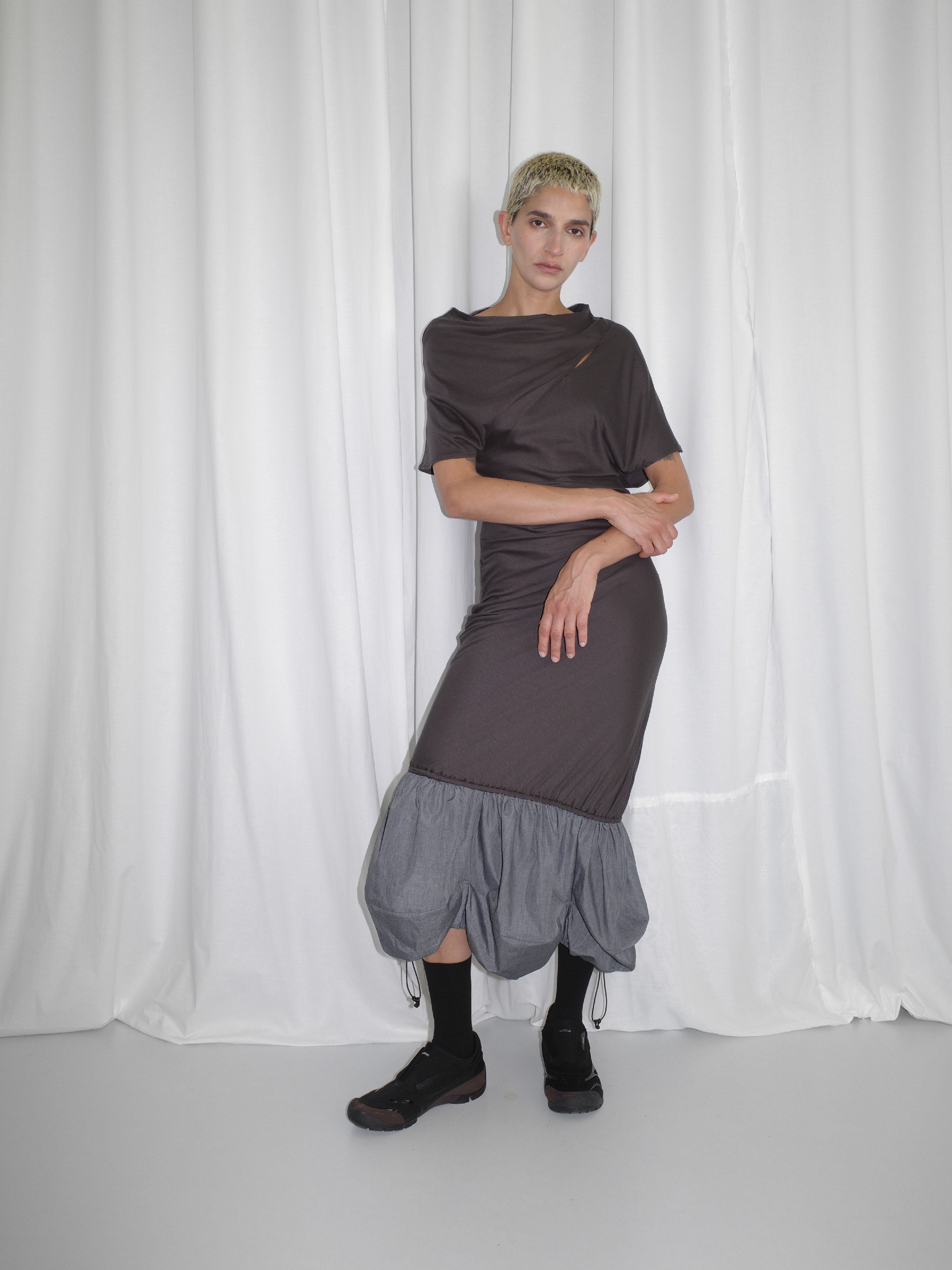 Wave Bloom Dress