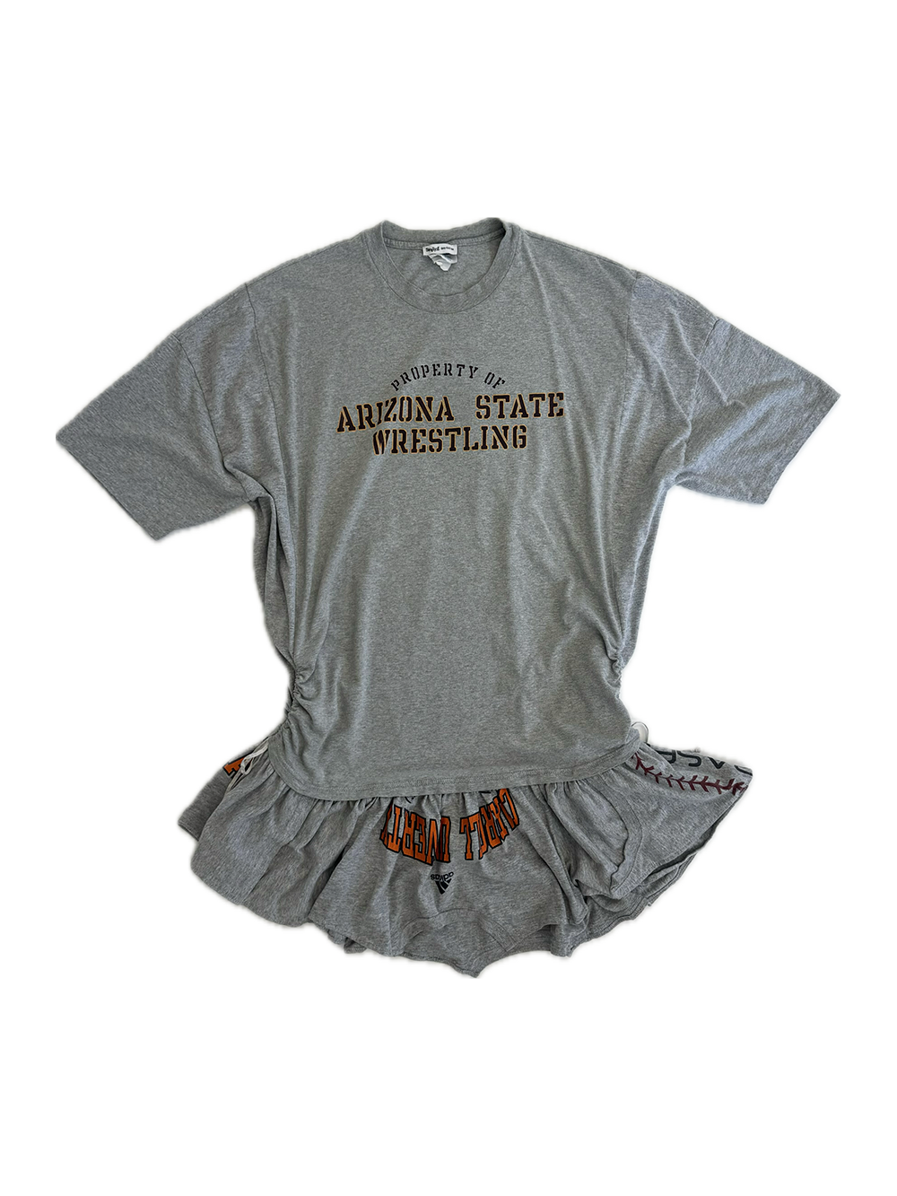 Wave Shirt with Bow (ARIZONA Gray)